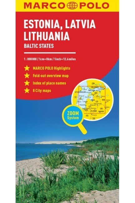 EΣΘONIA-ΛETONIA-ΛIΘOYANIA/ESTONIA-LATVIA-LITHUANIA 1:800000
