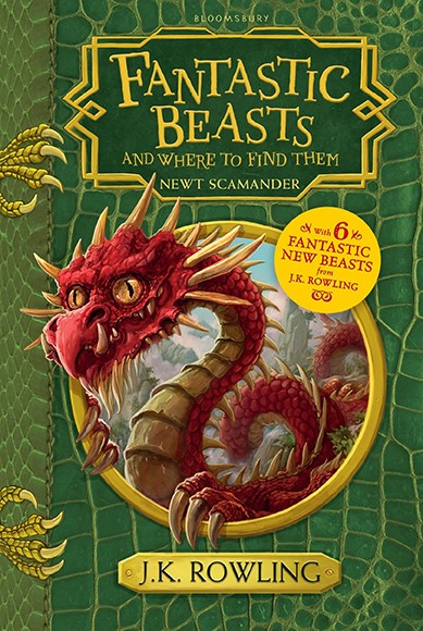 FANTASTIC BEASTS & WHERE TO FIND THEM : HOGWARTS LIBRARY BOOK