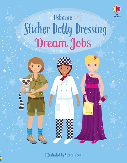 DREAM JOBS-STICKER DOLLY DRESSING PB