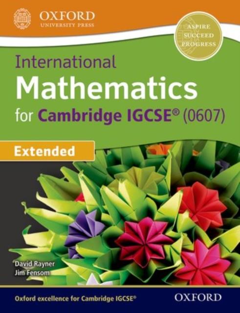 INTERNATIONAL MATHEMATICS FOR CAMBRIDGE IGCSE PB