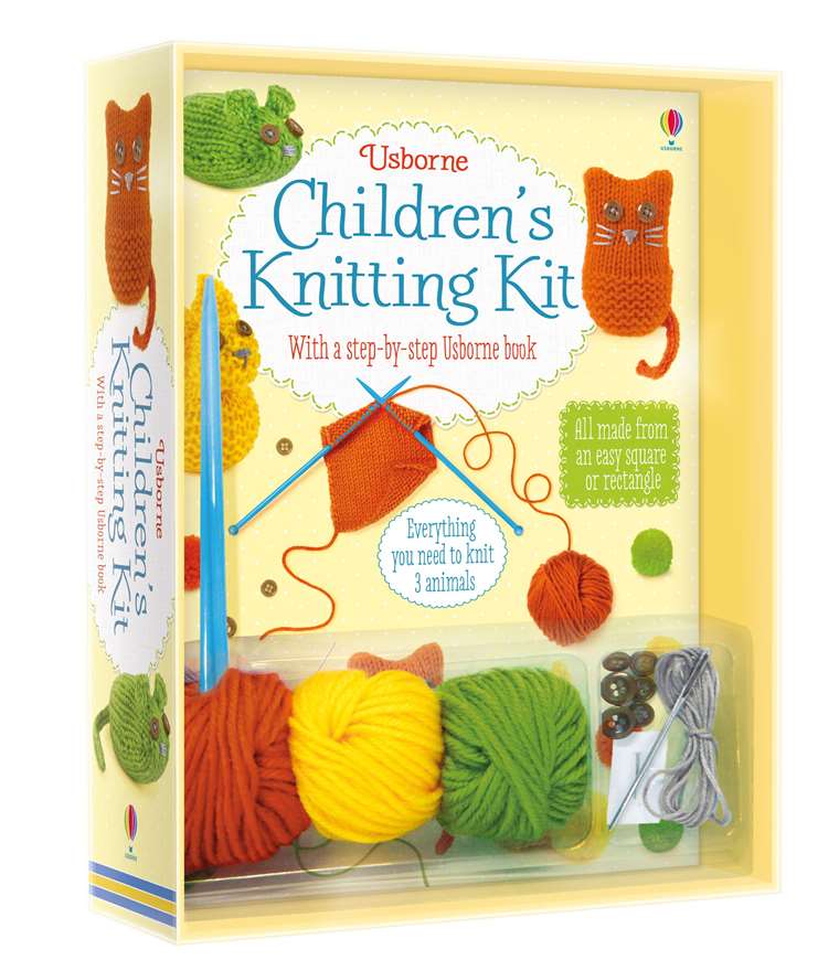 CHILDREN'S KNITTING KIT