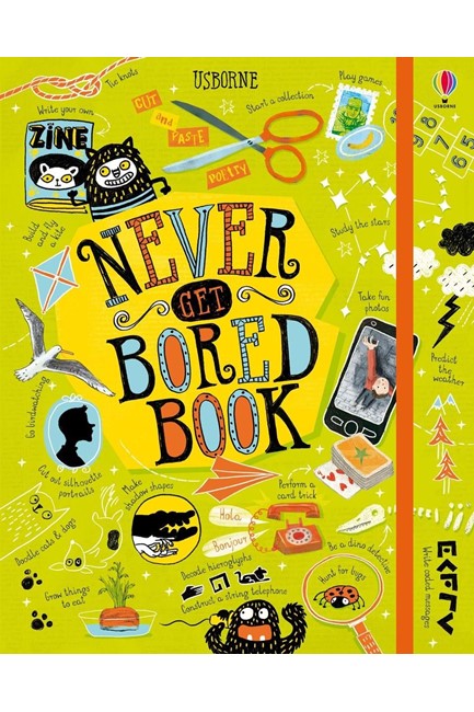 NEVER GET BORED BOOK