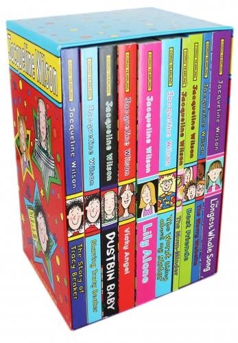 JACQUELINE WILSON  COLLECTION 10 BOOKS SET PACK RED