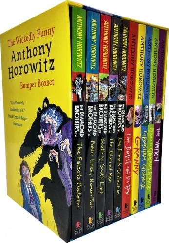 ANTHONY HOROWITZ WICKEDLY FUNNY COLLECTION 10 BOOKS SET PACK
