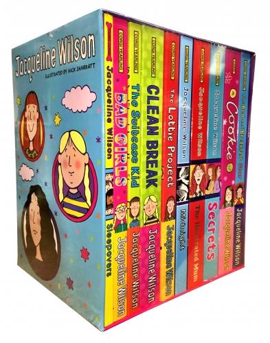 JACQUELINE WILSON  COLLECTION 10 BOOKS SET PACK PURPLE