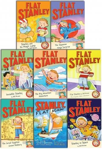 FLAT STANLEY COLLECTION 8 BOOKS SET PACK