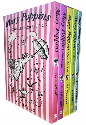 MARY POPPINS COLLECTION 5 BOOKS SET PACK