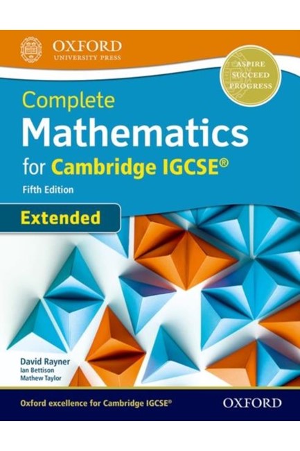 COMPLETE MATHEMATICS FOR CAMBRIDGE IGCSE (R) STUDENT BOOK (EXTENDED) 5TH EDITION