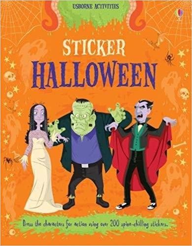 HALLOWEEN-STICKER BOOK