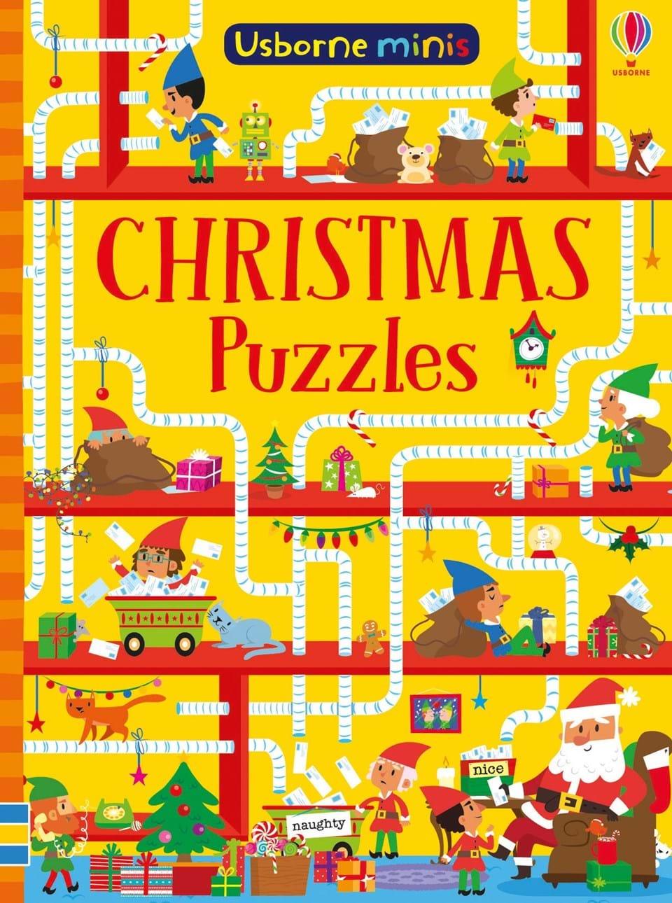 USBORNE MINIS-CHRISTMAS PUZZLES