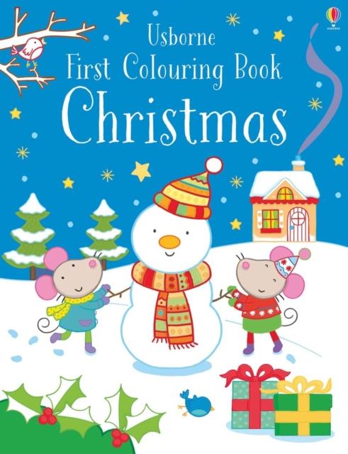 FIRST COLOURING BOOK CHRISTMAS PB