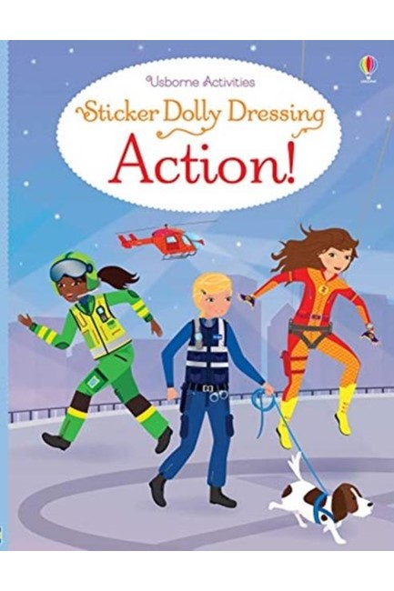ACTION-STICKER DOLLY DRESSING PB