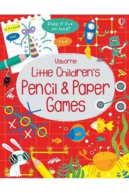 LITTLE CHILDREN'S PENCIL AND PAPER GAMES PAD