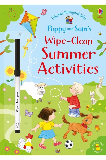 POPPY AND SAM'S WIPE CLEAN SUMMER ACTIVITIES