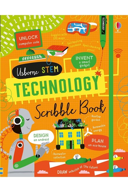 TECHNOLOGY SCRIBBLE BOOK