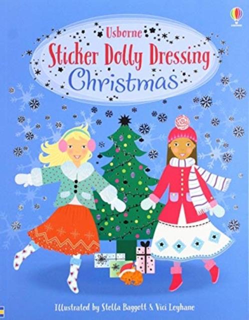 STICKER DOLLY DRESSING CHRISTMAS