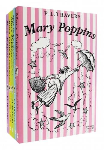 MARY POPPINS-THE COMPLETE COLLECTION 5 BOOKS SET
