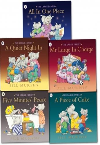 LARGE FAMILY COLLECTION 5 BOOKS SET