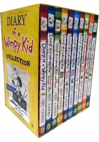 DIARY OF A WIMPY KID COLLECTION 10 BOOKS SET