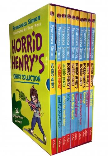 HORRID HENRY CHEEKY COLLECTION 10 BOOKS SET PACK