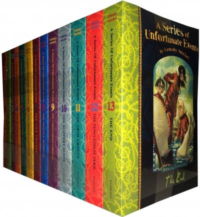 LEMONY SNICKET-A SERIES OF UNFORTUNATE EVENTS 13 BOOKS SET