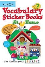 VOCABULARY STICKER BOOKS-AT HOME