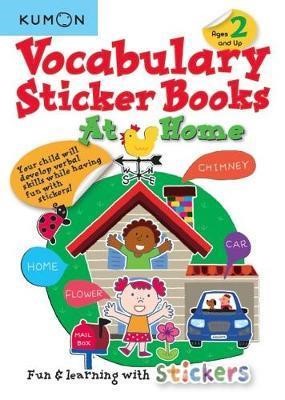 VOCABULARY STICKER BOOKS-AT HOME