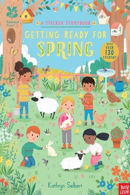 GETTING READY FOR SPRING-A STICKER STORYBOOK