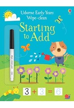 EARLY YEARS LITTLE WIPE CLEAN-STARTING TO ADD