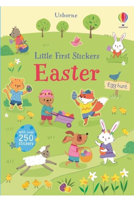 LITTLE FIRST STICKERS-EASTER PB