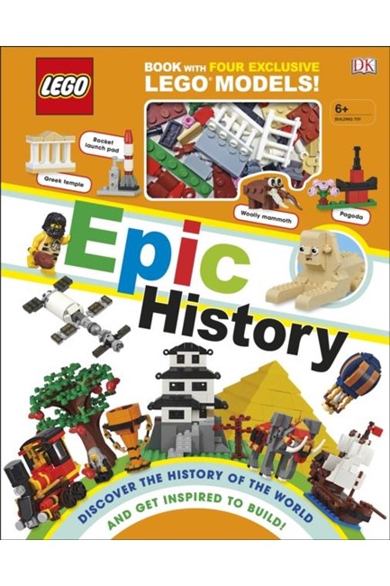 LEGO EPIC HISTORY : INCLUDES FOUR EXCLUSIVE LEGO MINI MODELS
