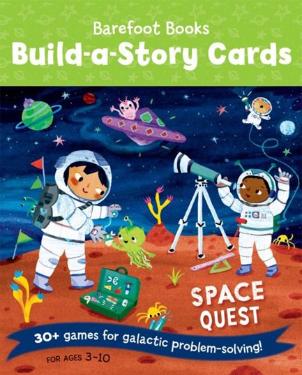 BAREFOOT BUILD A STORY CARDS-SPACE QUEST