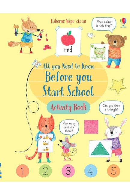 ALL YOU NEED TO KNOW BEFORE YOU START SCHOOL ACTIVITY BOOK