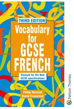 VOCABULARY FOR GCSE FRENCH