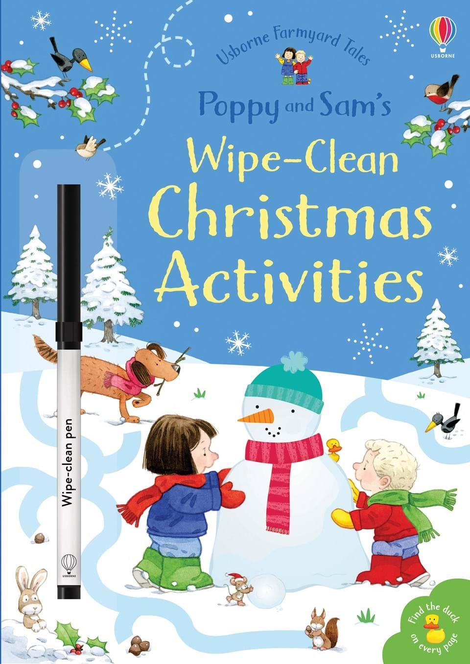 POPPY AND SAM'S WIPE CLEAN CHRISTMAS ACTIVITIES