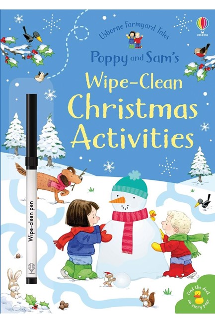POPPY AND SAM'S WIPE CLEAN CHRISTMAS ACTIVITIES