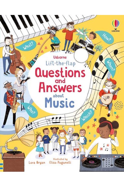 LIFT THE FLAP QUESTIONS AND ANSWERS ABOUT MUSIC HB