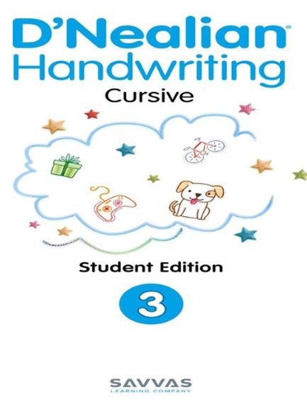 D'NEALIAN HANDWRITING PLUS DIGITAL GRADE 3 NEW