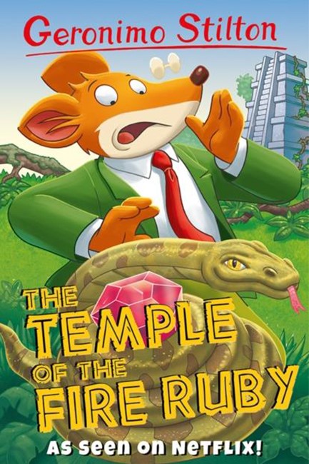 GERONIMO STILTON-THE TEMPLE OF THE FIRE RUBY