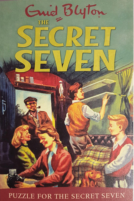 THE SECRET SEVEN 10-PUZZLE FOR THE SECRET SEVEN PB