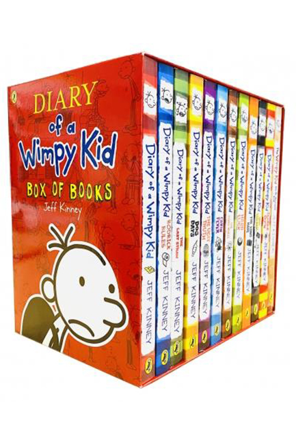 DIARY OF A WIMPY KID 12 BOOKS COLLECTION SET