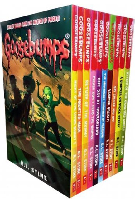 GOOSEBUMPS HORRORLAND SET 2 10 BOOKS SET