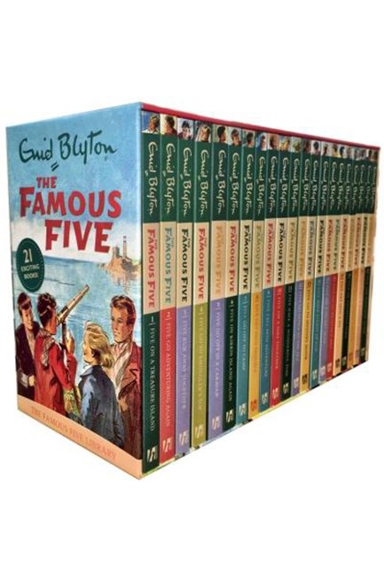 THE FAMOUS FIVE COLLECTION 21 BOOKS SET PACK
