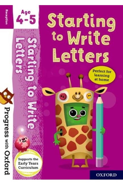 PROGRESS WITH OXFORD-STARTING TO WRITE LETTERS AGE 4-5