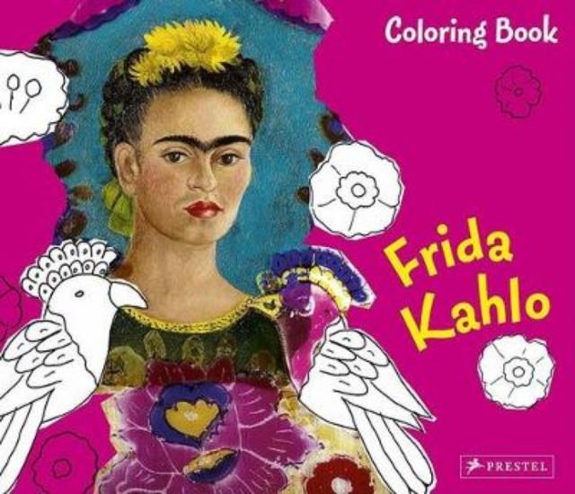 COLORING BOOK-FRIDA KAHLO