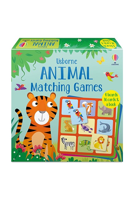 ANIMAL MATCHING GAMES AND BOOK