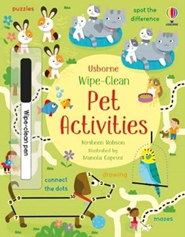 WIPE CLEAN PET ACTIVITIES