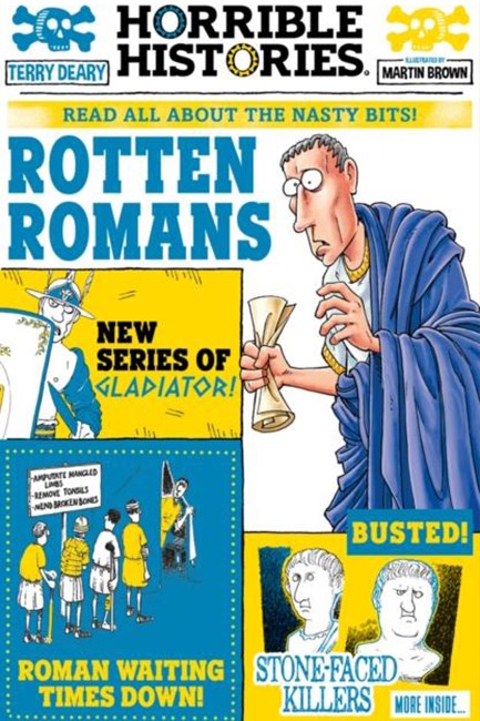 HORRIBLE HISTORIES-ROTTEN ROMANS PB