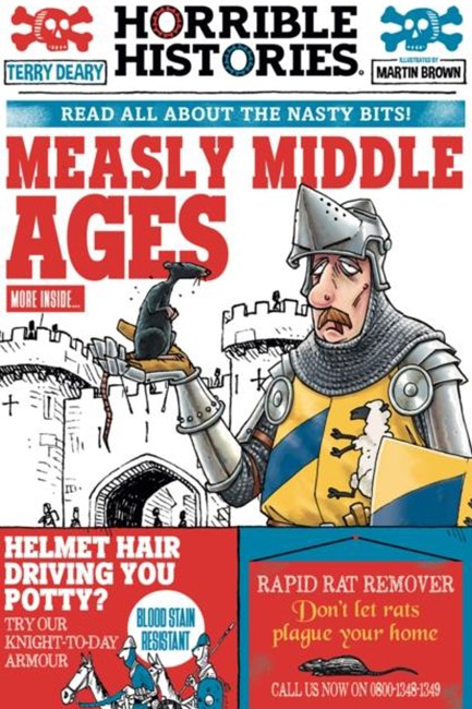 HORRIBLE HISTORIES-MEASLY MIDDLE AGES PB