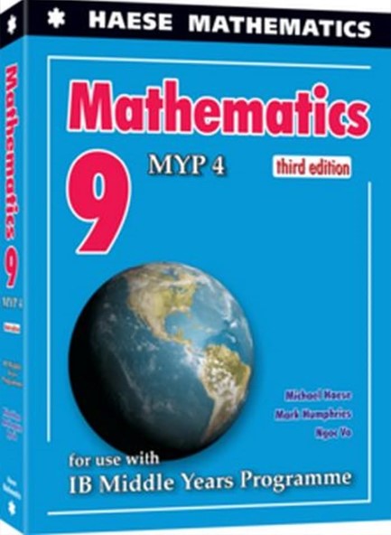 MATHEMATICS FOR THE INTERNATIONAL STUDENT 9 MYP 3-3RD EDITION